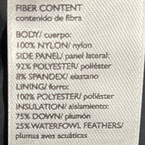 Eddie Bauer Black Puffer Jacket with High Collar and Insulation - Picture 9 of 10